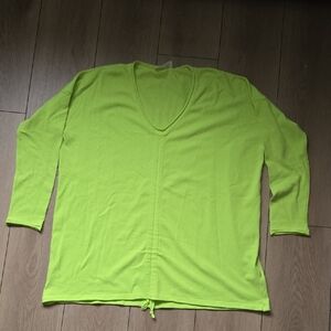 VICOLO V-neck Oversized Sweater Sz L